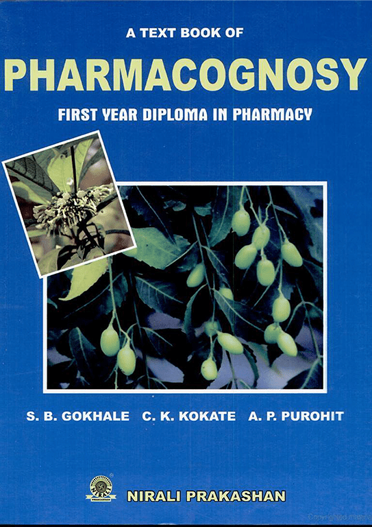 D pharm Pharmacognosy pdf book