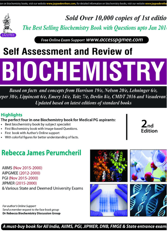 Book cover of Biochemistry