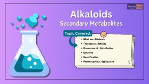 Alkaloids - Secondary metabolites