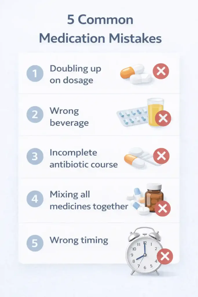 Common medicine mistake